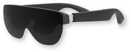 glasses black